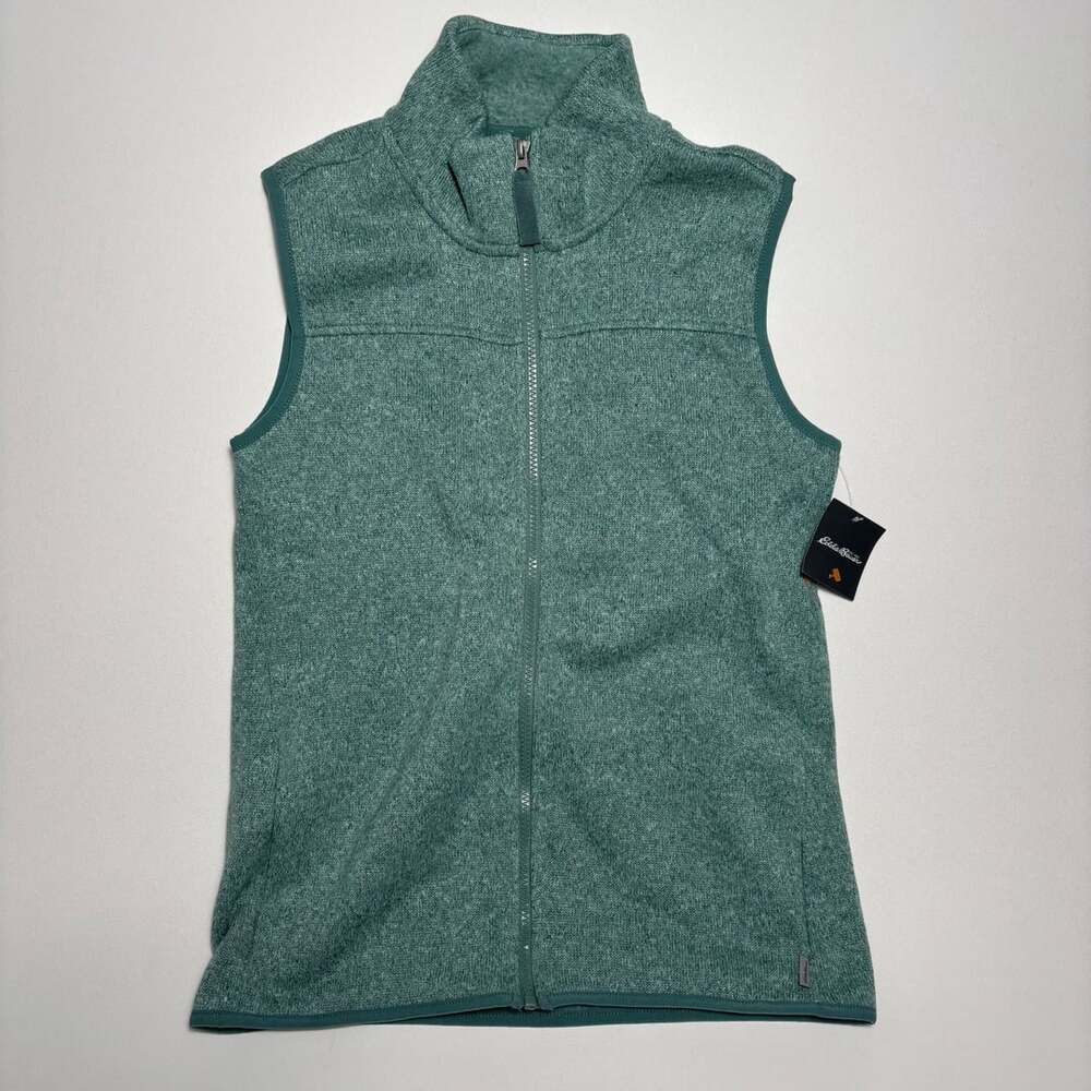 Women’s Size XSEddie Bauer Radiator Vest Azure Green Fleece
